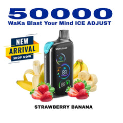 Waka Blast 50000 Puffs Strawberry Banana in Dubai UAE