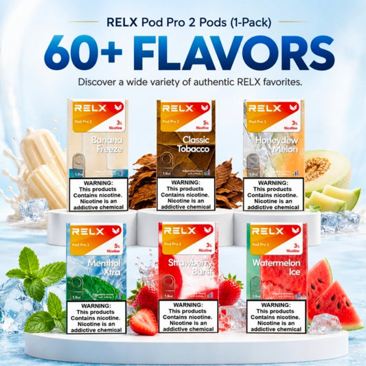 RELX Pods All Flavours Reviews: Complete Flavor Guide