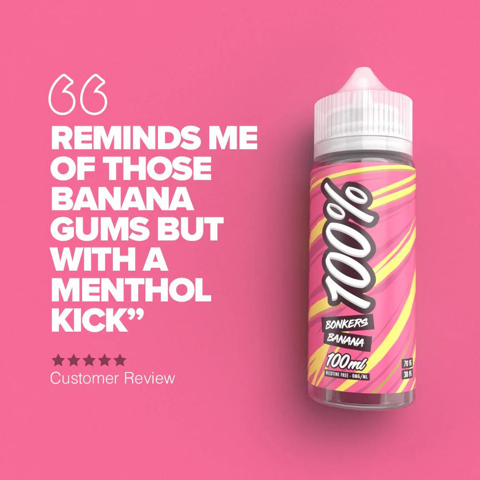 100% E-Liquid 100% Tropical Smoothie - 100ml Short Fill E-Liquid
