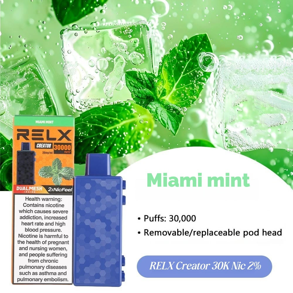 RELX Creator Pods 30000 Puffs