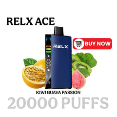 Relx Ace 20000 Puffs Kiwi Guava Passion