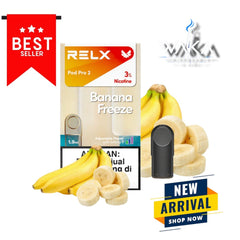 RELX Pod Pro 2 Banana Freeze 3% in Dubai UAE