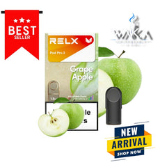 RELX Pod Pro 2 Grape Apple 3% in Dubai UAE