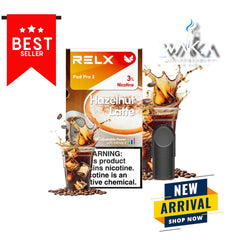 RELX Pod Pro 2 Hazelnut Latte 3% in Dubai UAE