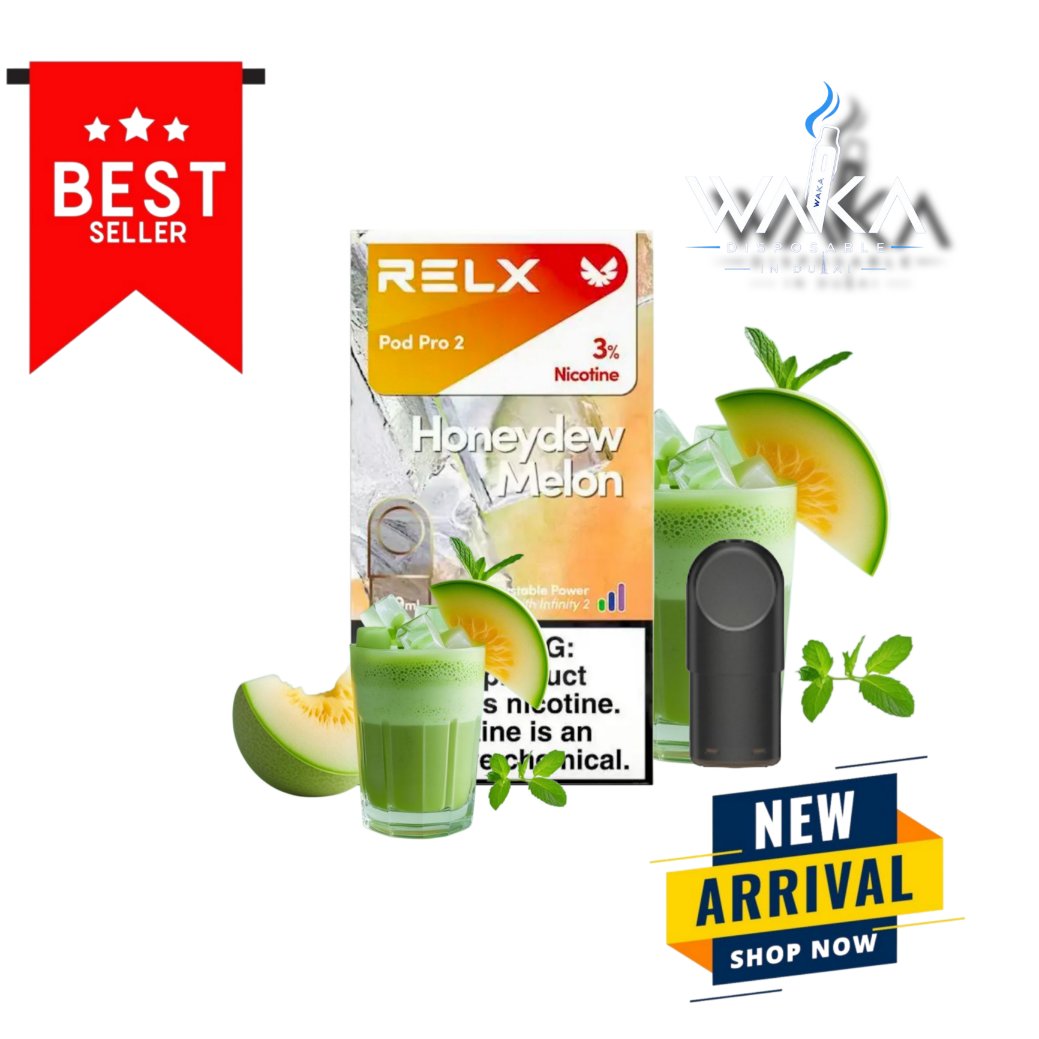 RELX Pod Pro 2 Honeydew Melon 3% in Dubai UAE