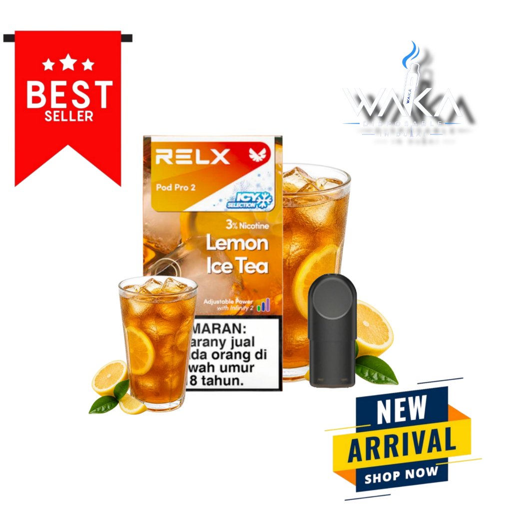 RELX Pod Pro 2 Lemon Ice Tea 3% in Dubai UAE