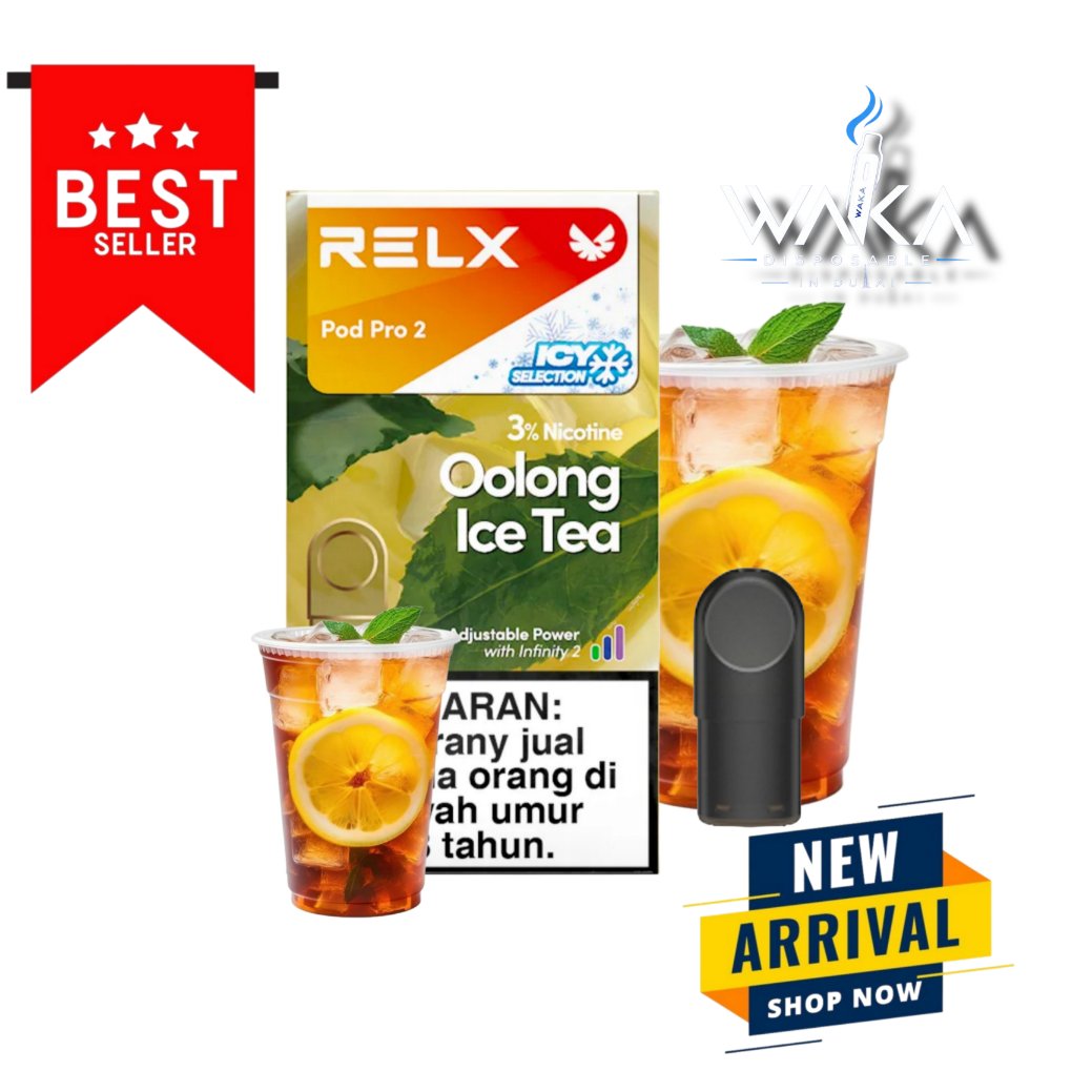RELX Pod Pro 2 Oolang Ice Tea 3% in Dubai UAE