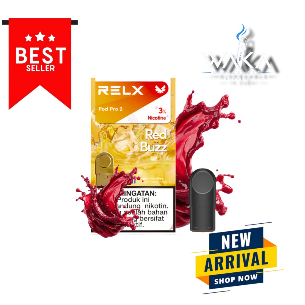 RELX Pod Pro 2 Red Buzz 3% in Dubai UAE