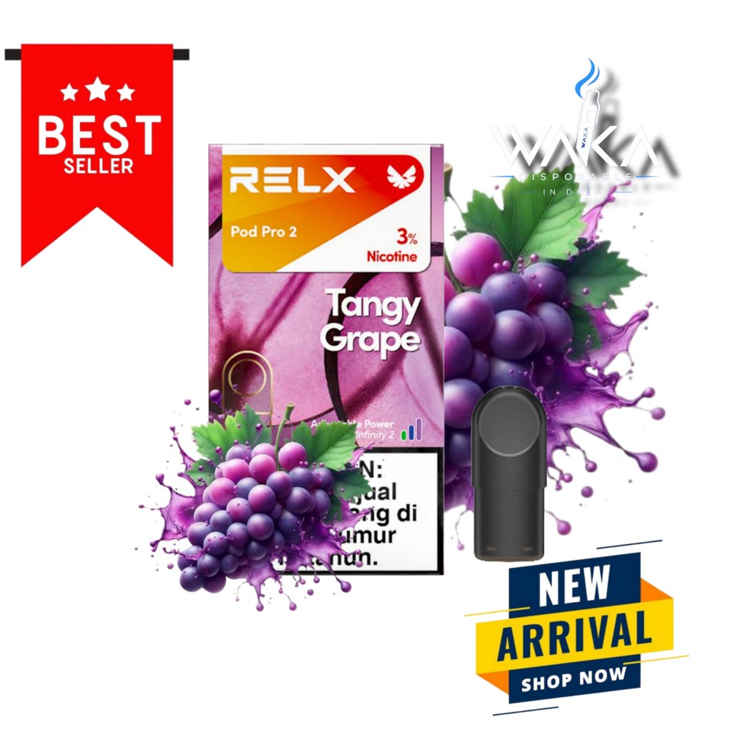 RELX Pod Pro 2 Tangy Grape 3% in Dubai UAE