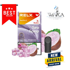 RELX Pod Pro 2 Taro Scoop 3% in Dubai UAE