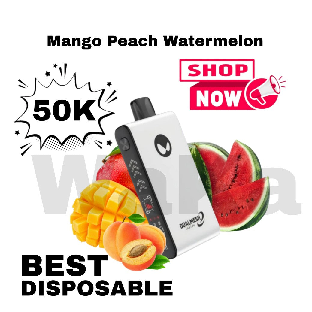 Waka Blade 50000 Puffs Peach Watermelon