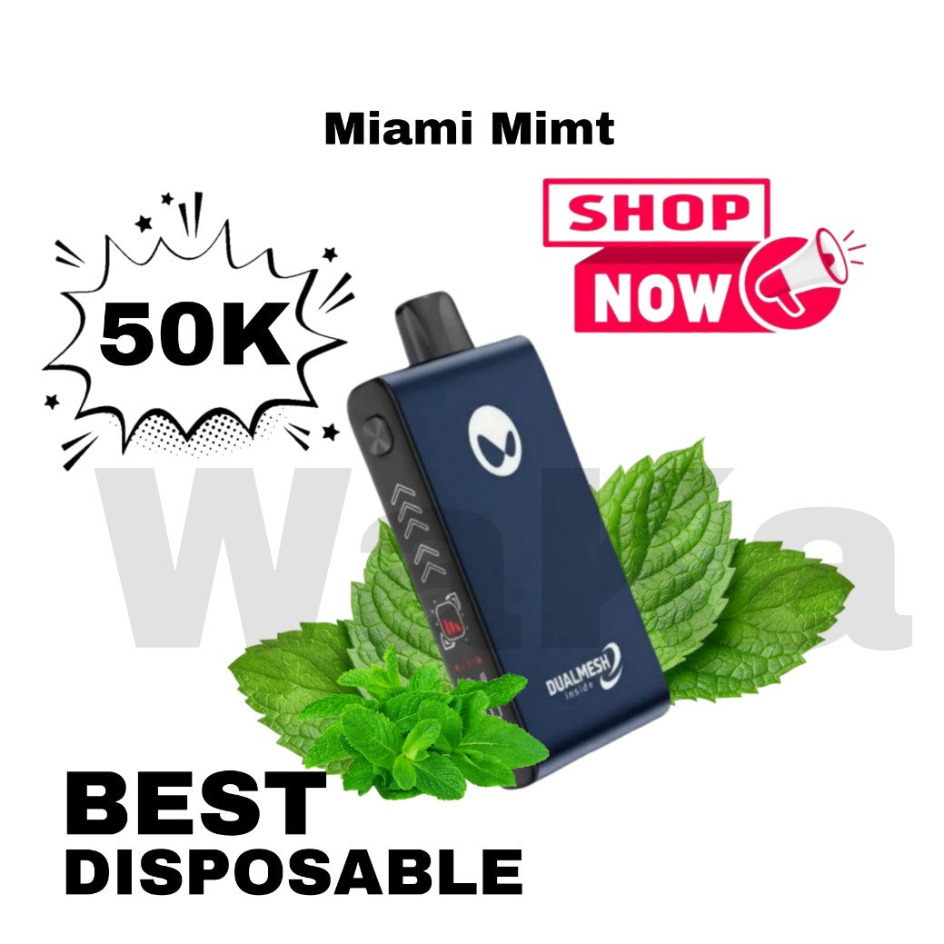 Waka Blade 50000 Puffs Miami Mint