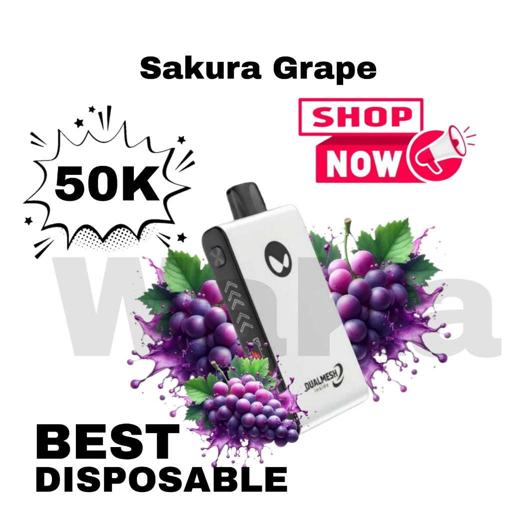 Waka Blade 50000 Puffs Sakura Grape