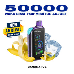 Waka Blast 50000 Puffs Banana Ice in Dubai UAE