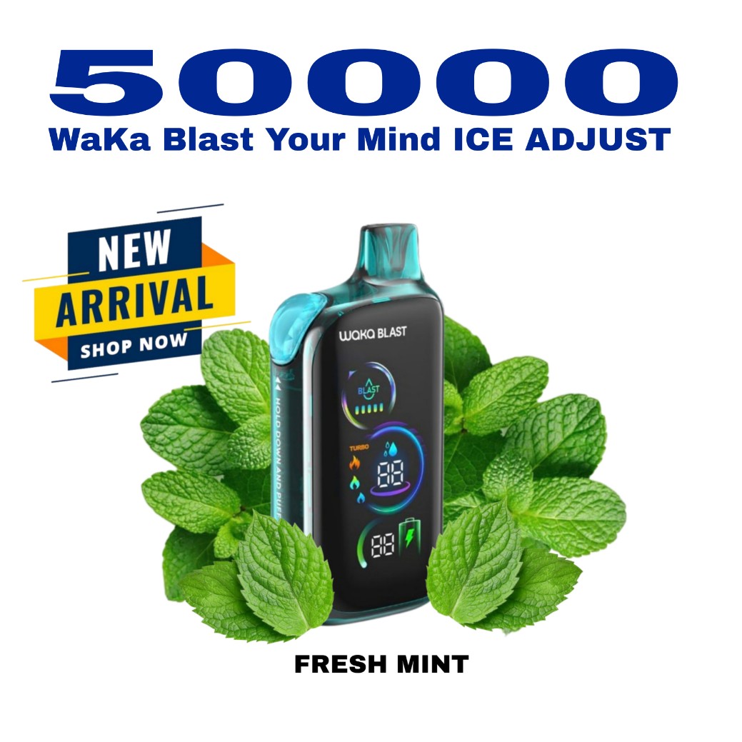 Waka Blast 50000 Puffs Fresh Mint in Dubai UAE