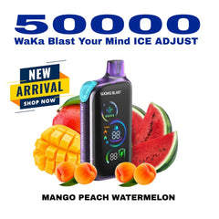 Waka Blast 50000 Puffs Peach Watermelon in Dubai UAE