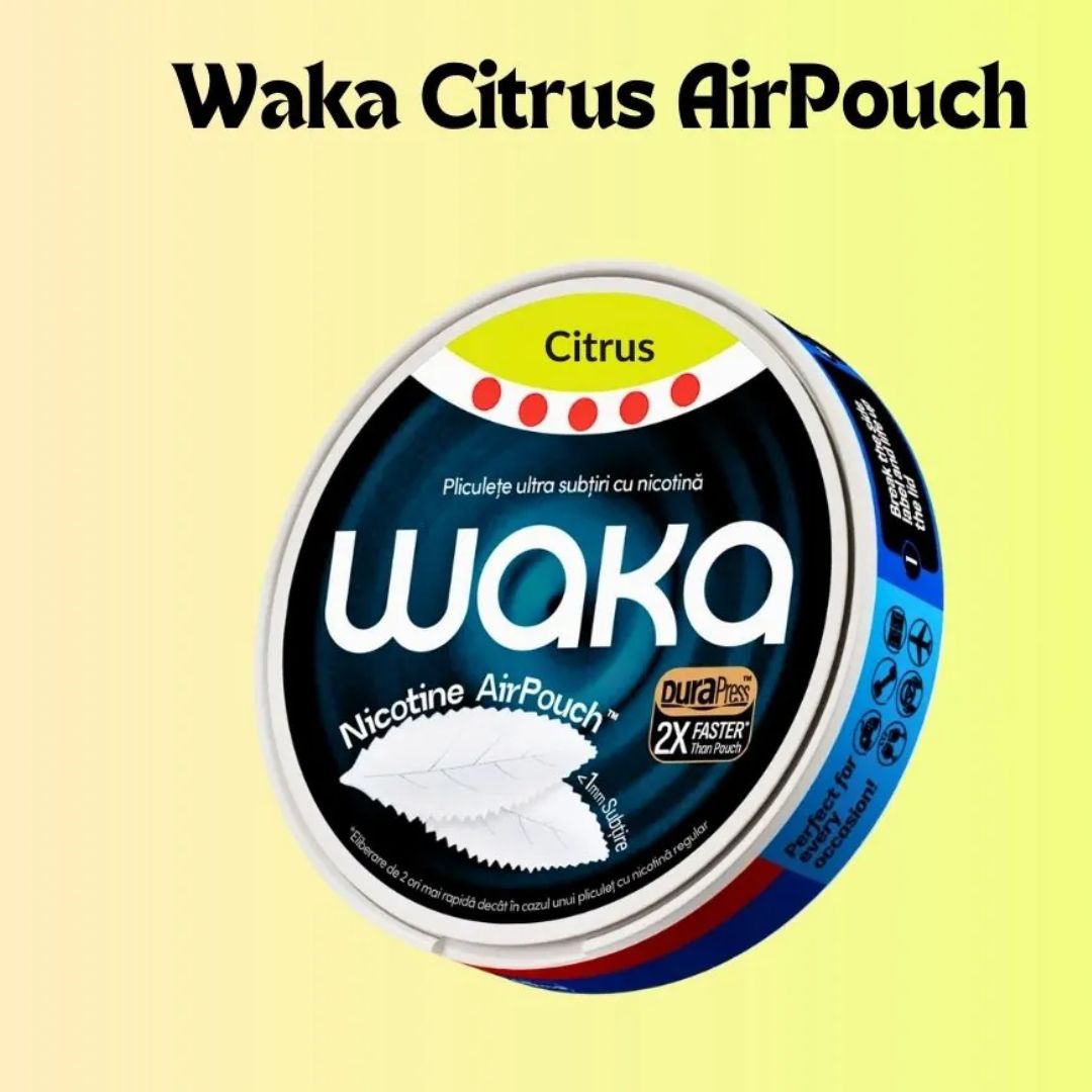 Waka Nicotine AirPouch Citrus