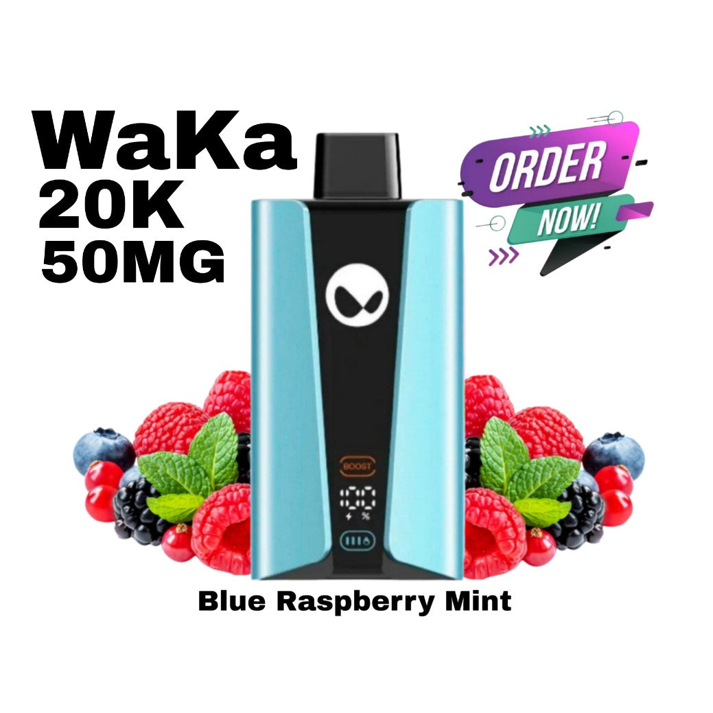 Waka Sopro 20000 Puffs Blue Raspberry Mint