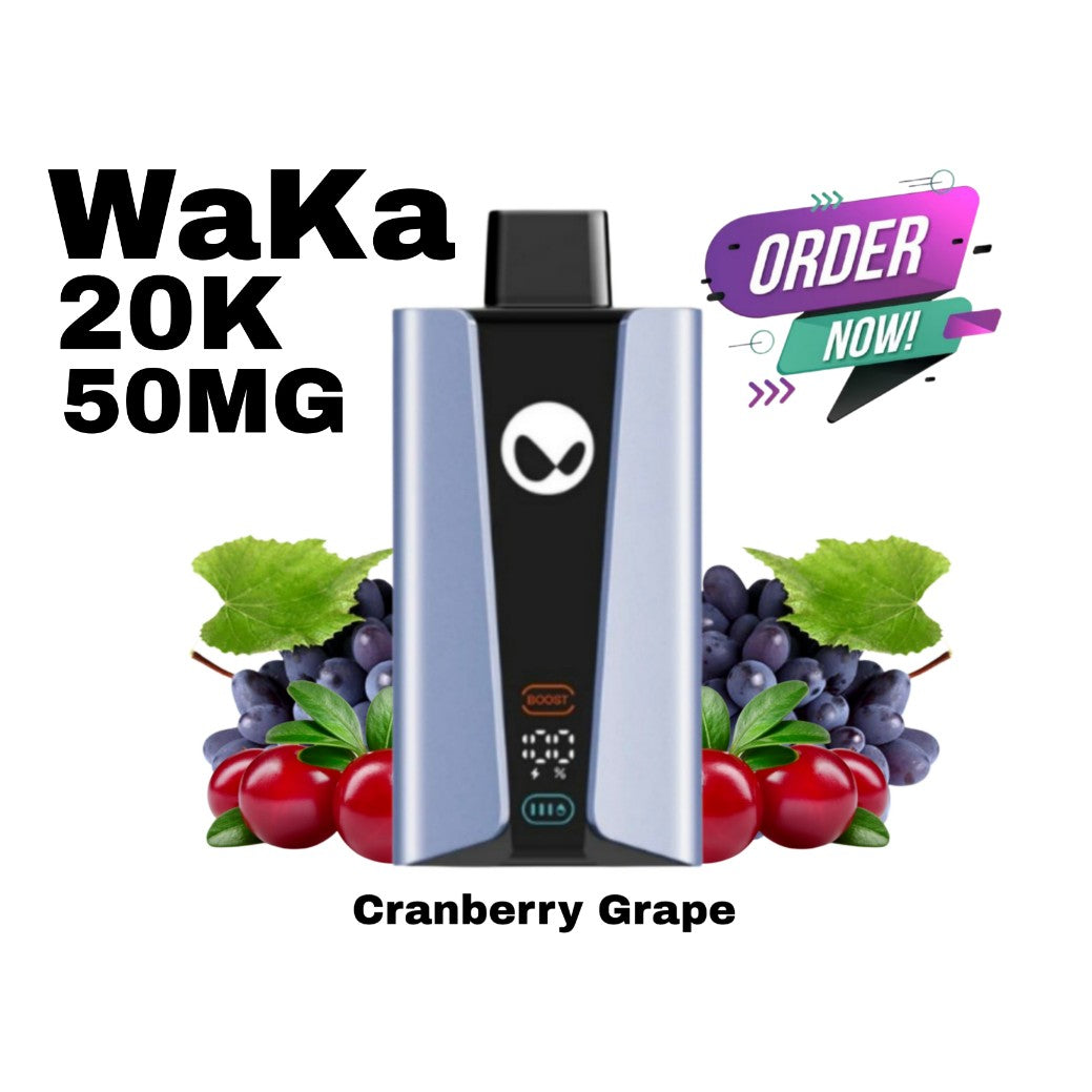 Waka Sopro 20000 Puffs Cranberry Grape