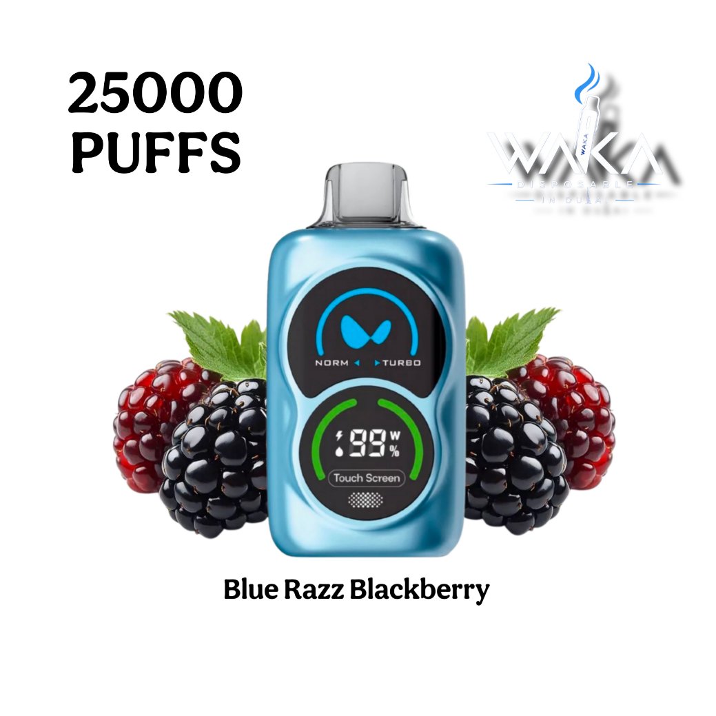 Waka PA25000 Puffs Blue Razz Blackberry