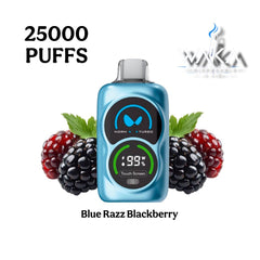 Waka PA25000 Puffs Blue Razz Blackberry