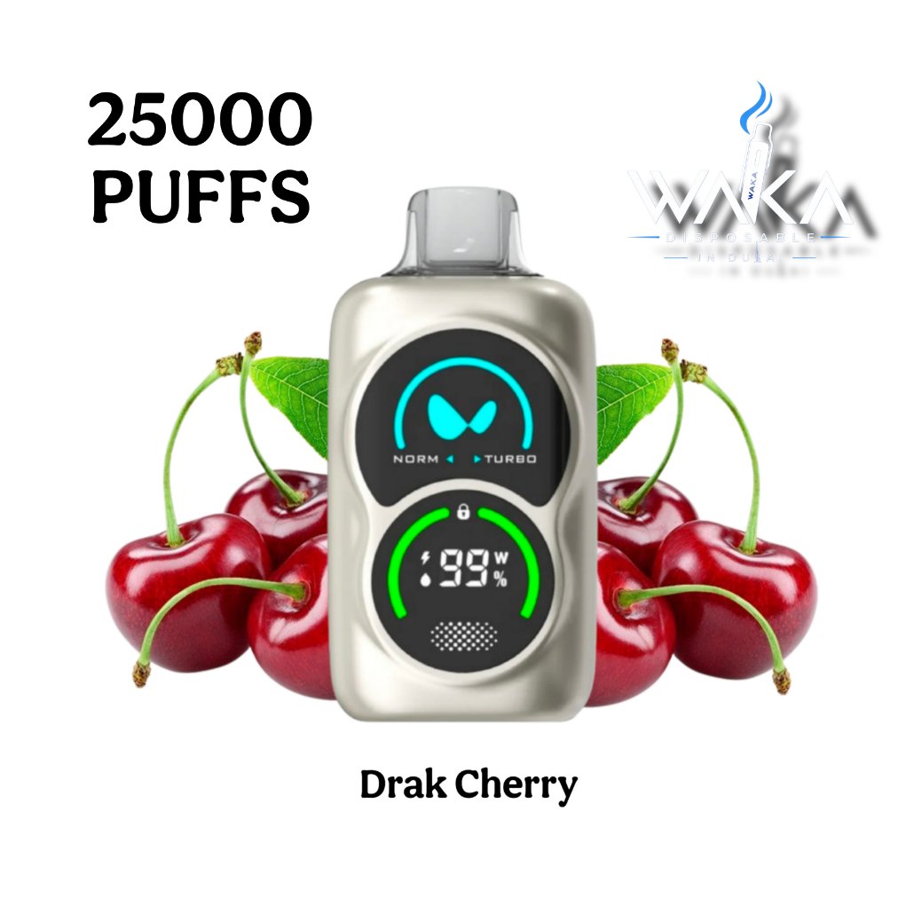 Waka PA25000 Puffs Dark Cherry