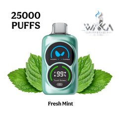 Waka PA25000 Puffs Fresh Mint