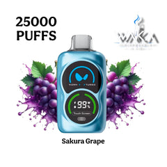 Waka PA25000 Puffs Sakura Grape