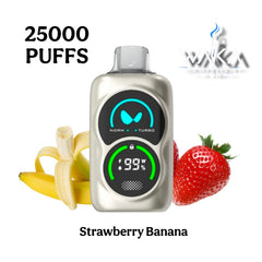 Waka PA25000 Puffs Strawberry Banana